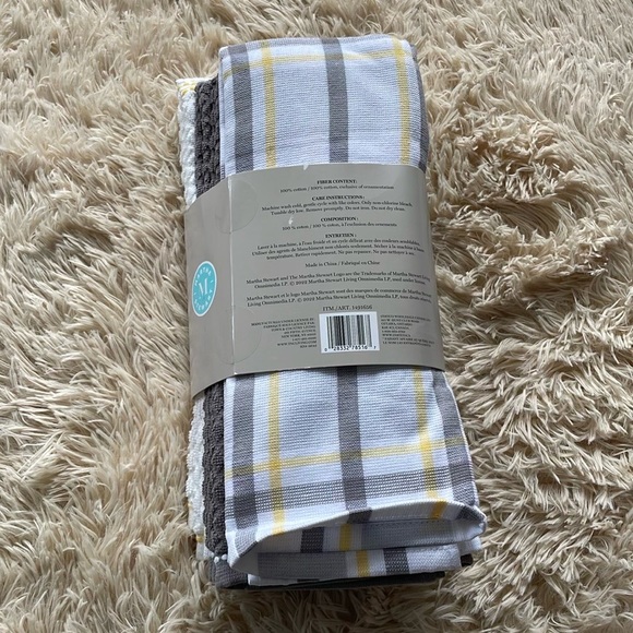 Martha Stewart 5 Pack Kitchen Towels - Picture 3 of 4